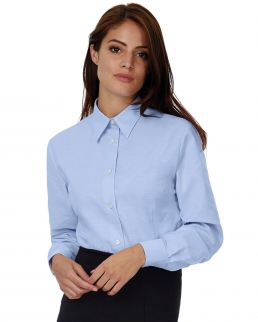 Camicia donna maniche lunghe Oxford