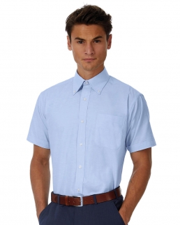 Camicia uomo maniche corte Oxford