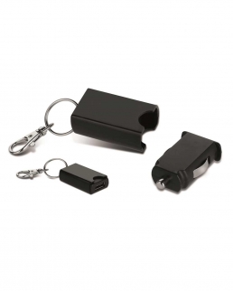 Portachiavi con adattatore USB per auto