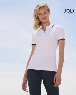 Polo donna stile golf Practice