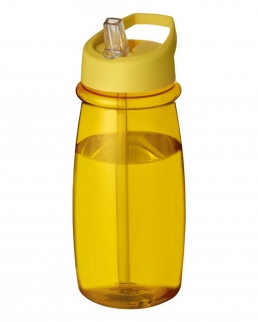 Borraccia sportiva H2O Pulse da 600 ml con coperchio con beccuccio