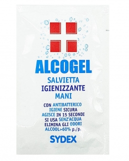 Alcolgel salvietta igienizzante