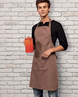 Colours Bib Apron With Pocket