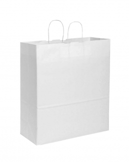 Shopper in carta 90 gr maniglia ritorta