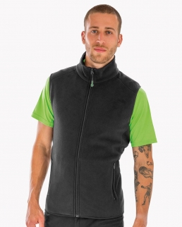 Bodywarmer in pile riciclato Polarthermic