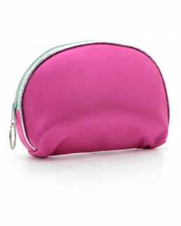 Trousse in tessuto satinato