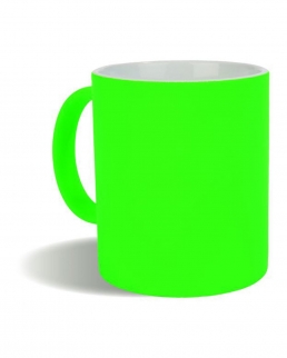 Tazza in ceramica colori fluo 320 ml