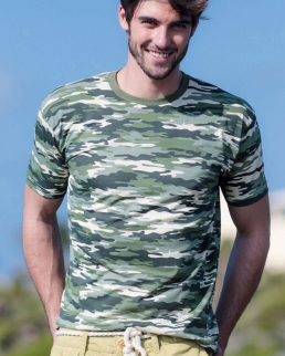 T-Shirt Regular Camouflage