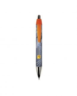 BIC Wide Body Mini Digital Chrome penna a sfera