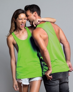 Canotta unisex taglio vogatore Urban Beach jhk