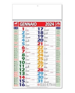 Calendario olandese color