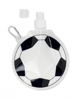 Borraccia morbida a forma di pallone da calcio in BPA da 500 ml