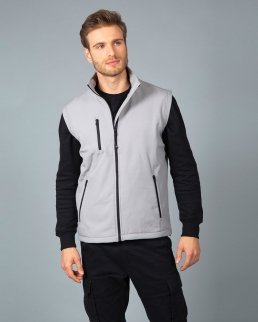 Gilet Tarvisio in soft shell a due strati impermeabile