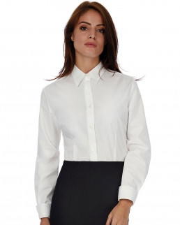 Camicia donna popeline maniche lunghe Heritage