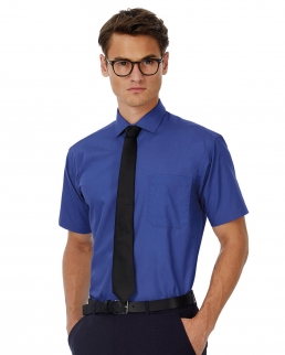 Camicia uomo popeline maniche corte Heritage