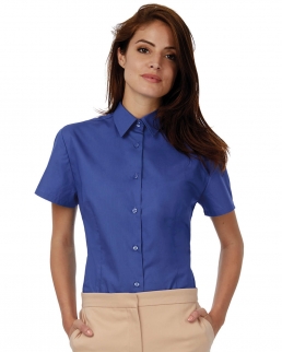 Camicia donna popeline maniche corte Heritage