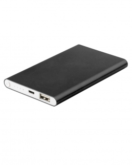 Powerbank in alluminio 4.000 mAh