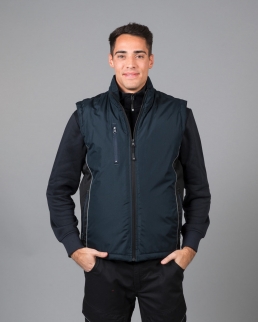 Gilet in nylon ripstop impermeabile e antistrappo