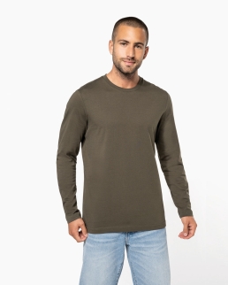 T-shirt uomo manica lunga girocollo Kariban