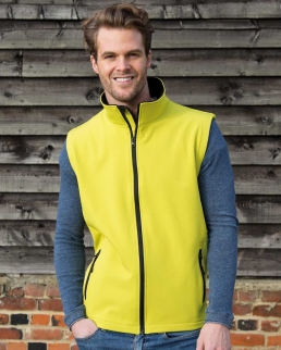 Bodywarmer Soft Shell uomo