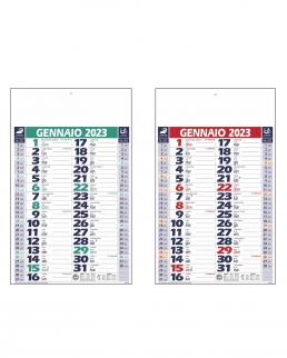 Calendario olandese 12 fogli