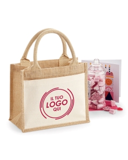 Cotton Pocket Jute Gift Bag