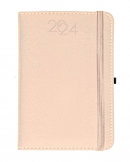 Agenda Giornaliera in PVC e cartone con elastico