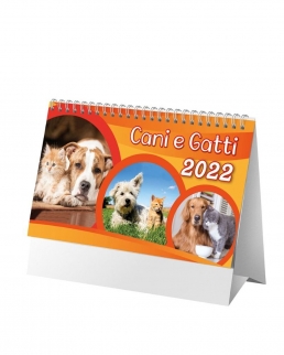 Calendario da tavolo cani e gatti