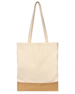 Tote bag Delhi in juta e cotone