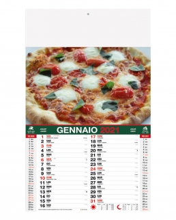 Calendario Pizza 12 fogli