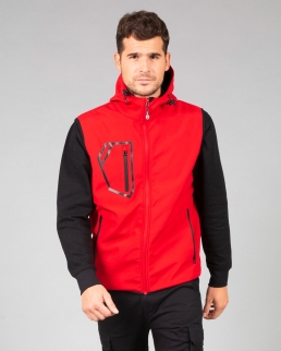 Gilet in softshell a 2 strati Stelvio