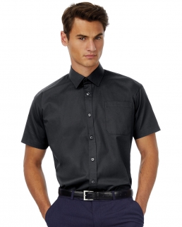 Camicia uomo maniche corte Sharp Twill