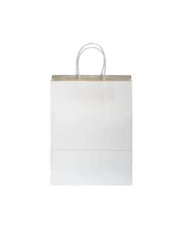 Shopper in carta con soffietto