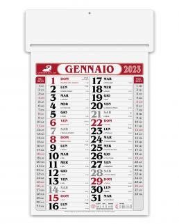 Calendario olandese Passafoglio Mignon
