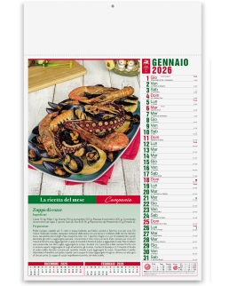 Calendario Gastronomia
