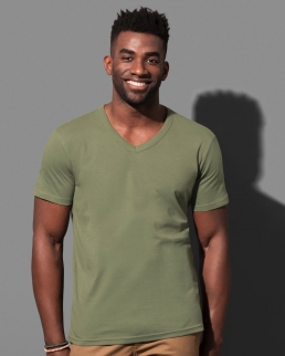 T-shirt con scollo a V Ben