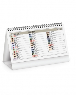 Calendario da tavolo Multicolor