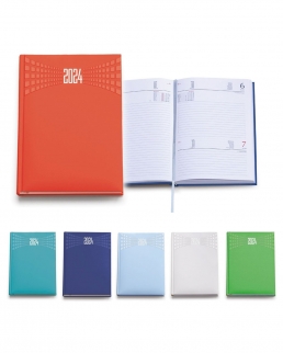Agenda Giornaliera 11 x 17 colori pastello