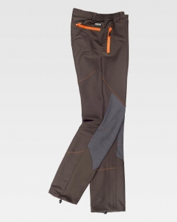 Pantalone da montagna elasticizzato tessuto ripstop