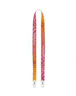 Lanyard in Poliestere Stampa Full print