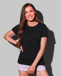 T-shirt con girocollo Classic Women