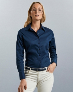 Camicia donna Twill Classic maniche lunghe