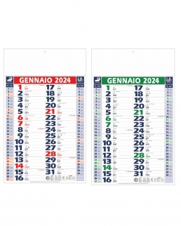 Calendario olandese 12 fogli