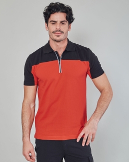 Polo manica corta bicolore Gorizia