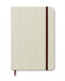 Notebook con cover in canvas