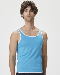 Canottiera Contrast Tank Top