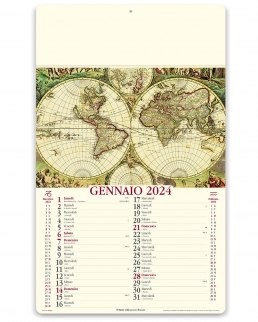 Calendario Antiche Mappe