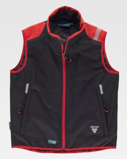 Gilet Workshell bicolore