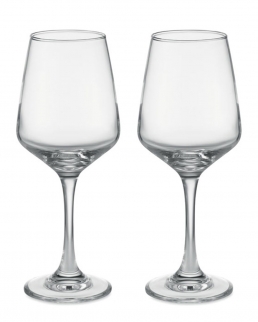 Set di 2 bicchieri da vino Cheers