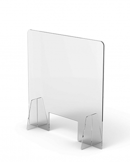 PARAFIATO-PARATIA DI SICUREZZA IN PLEXIGLASS F.TO - 65X100 CM